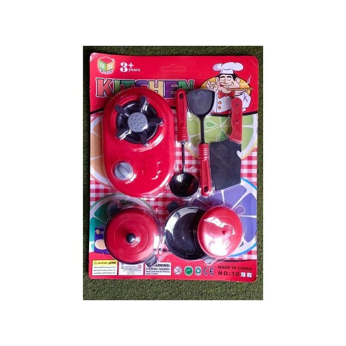 Kids Kitchen Toy Children Kitchen Cooking Set