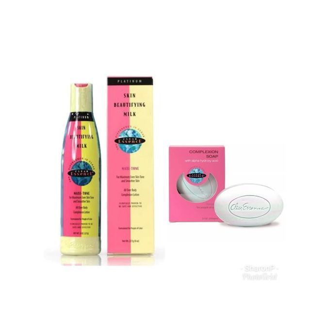 Clear Essence Beautifying Milk Body Lotion & Complexion Soap
