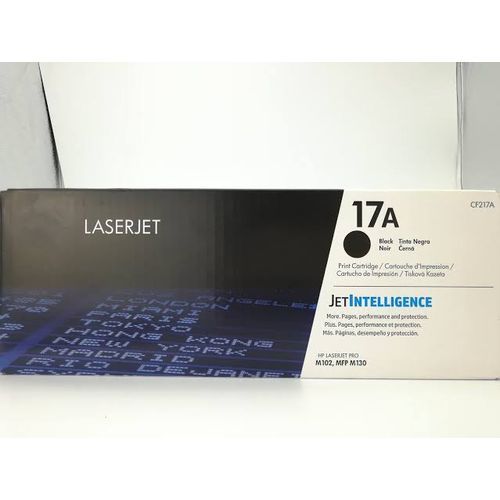 Compartible 17a Black LaserJet Toner Cartridge