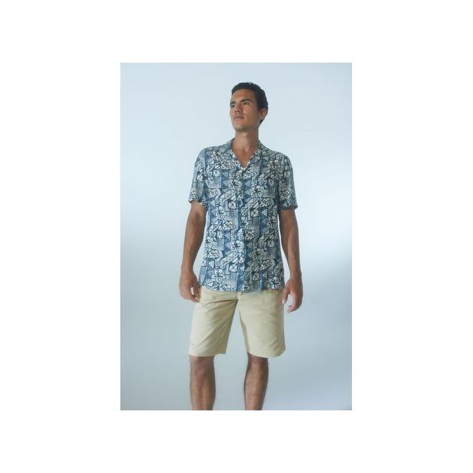 Man Young Woven Bermuda - Beige