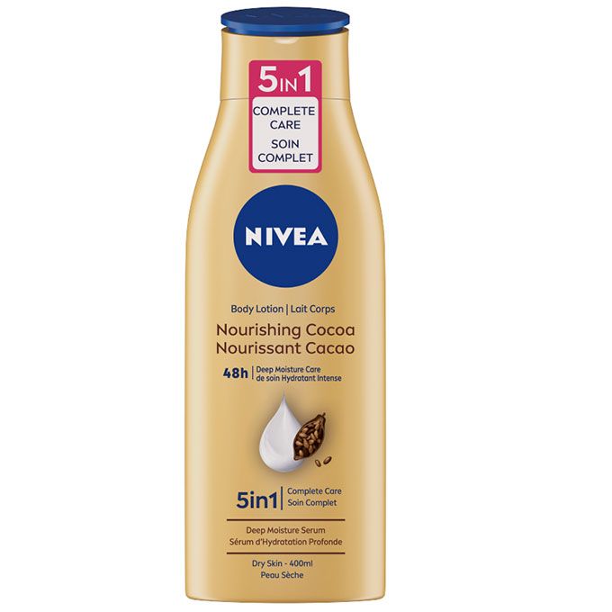 NIVEA Nourishing Cocoa Body Lotion For Women - 400ml