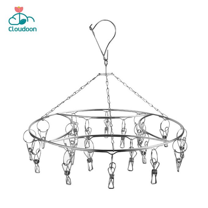 Cloudoon Space-Saving Peg Hanger Rack – For Socks, Underwear